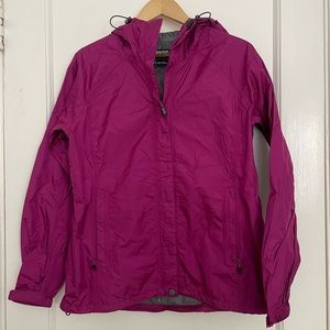 womens purple rain jacket
